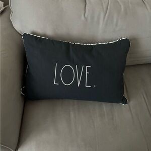 Rae Dunn pillow Navy